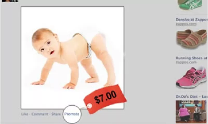 La promoción de posts es una manera de generar ingresos directamente de los usuarios diarios. (Foto: Cortesía CNNMoney)