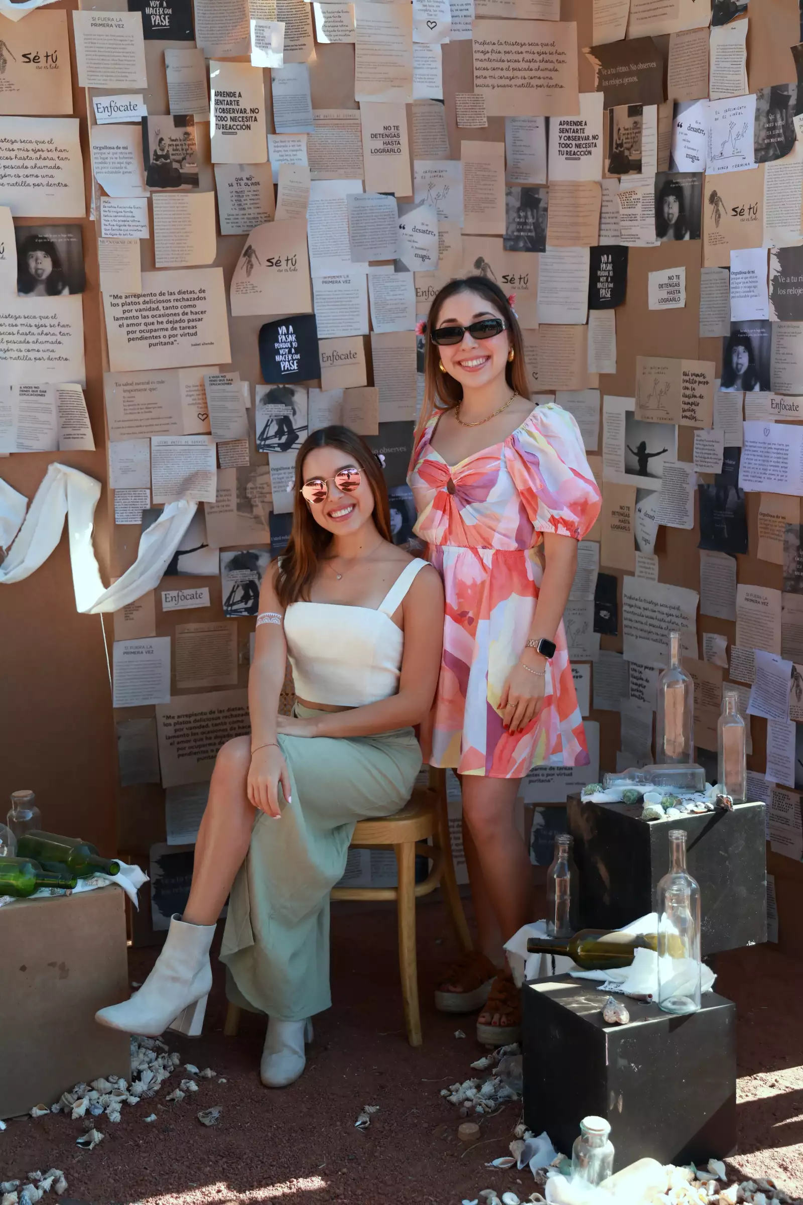 Oriana Nucete y Vianny Velásquez