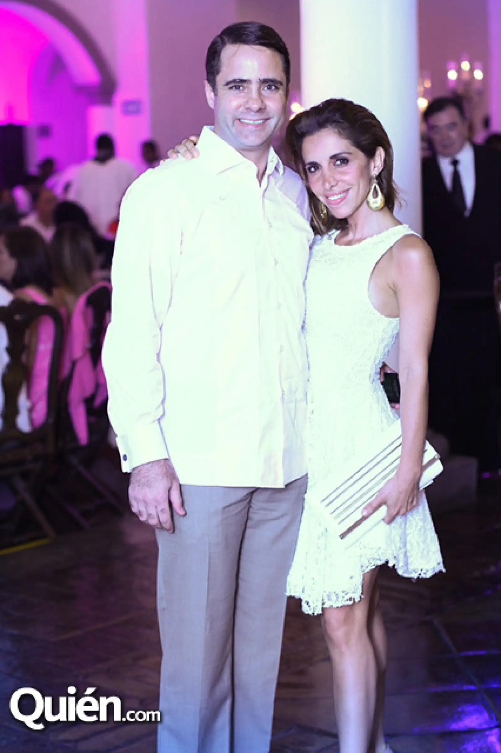 Luis Ortíz y Pilar Ortegón.