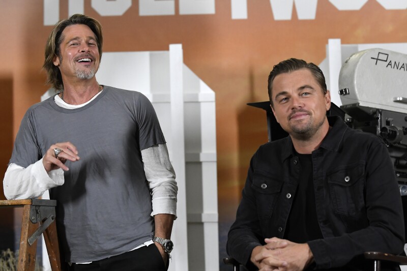 Brad Pitt y Leonardo DiCaprio