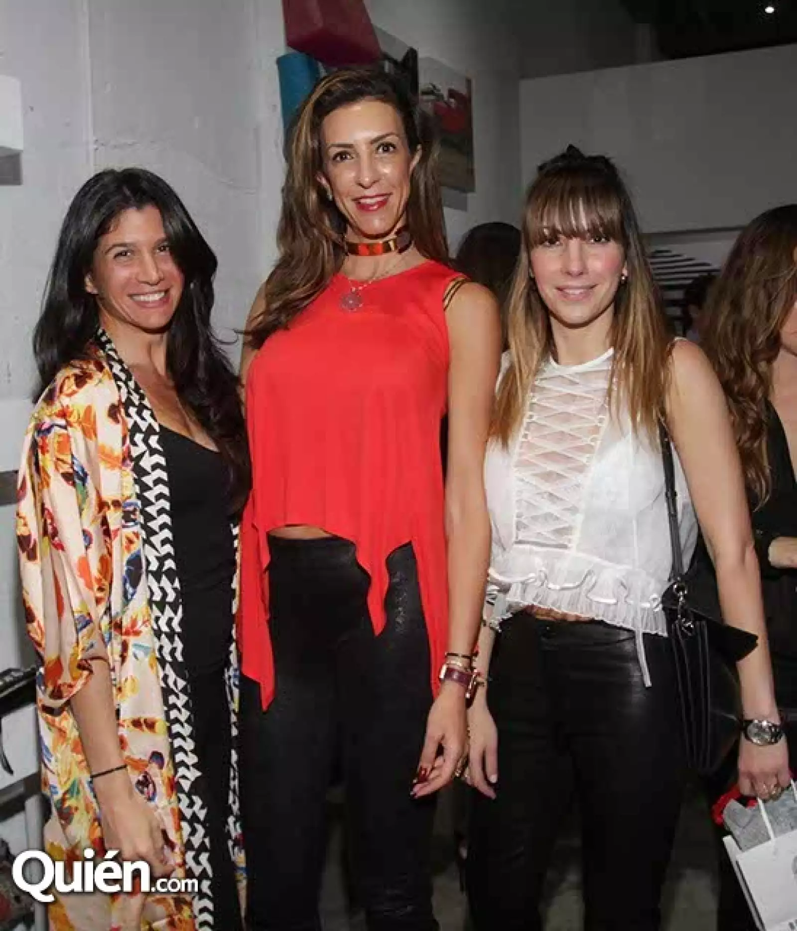 Ana Faría,Celia Daniel y Venus Fabricatore