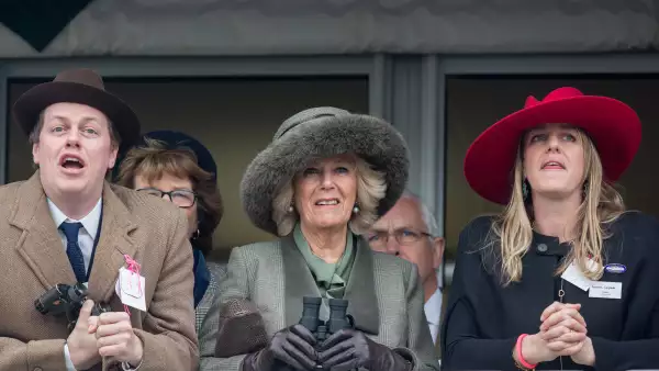 Duchess Of Cornwall Attends Cheltenham Races Ladies Day