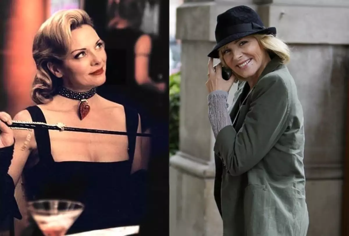 Kim Cattrall siempre fue la más provocativa.