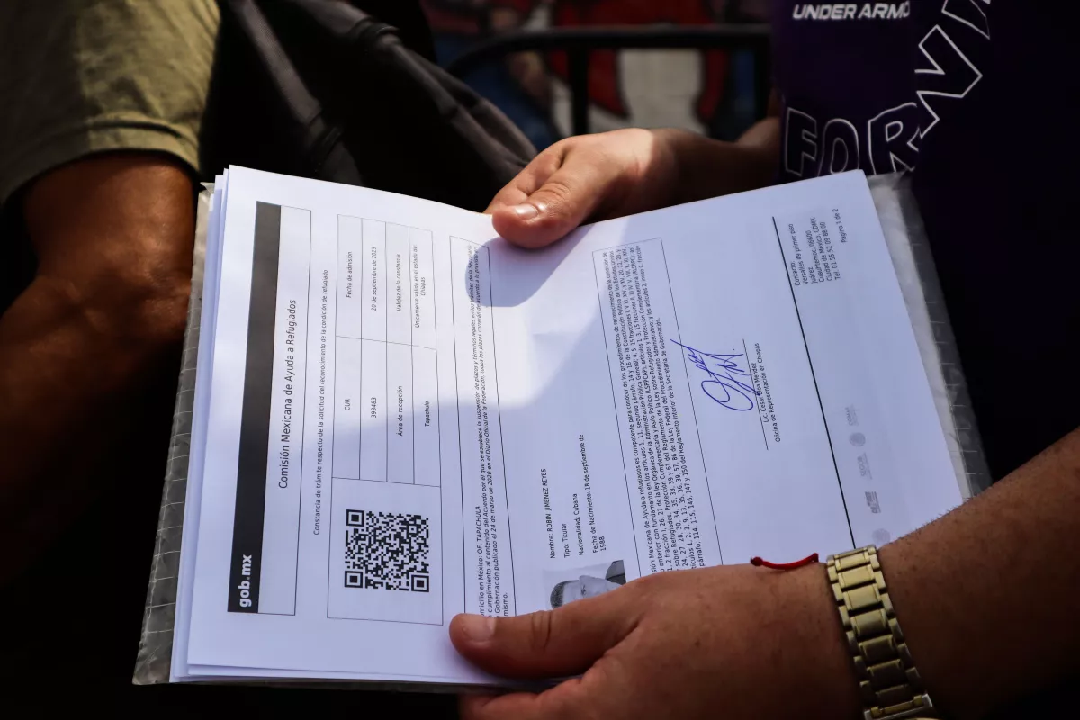 Migrantes en el INM de Tapachula -1