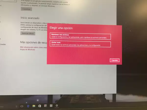 Formatear Windows 10