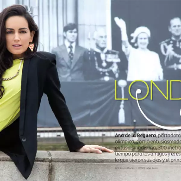 Ana de la Reguera portó la flama olímpica en Londres. La revista Quién la acompañó en su recorrido y estas son las imágenes de la actriz en su estanacia allá. La crónica completa está en las páginas de la revista Quién donde tenemos en portada a Sofía Vergara celebrando su cumple número 40.