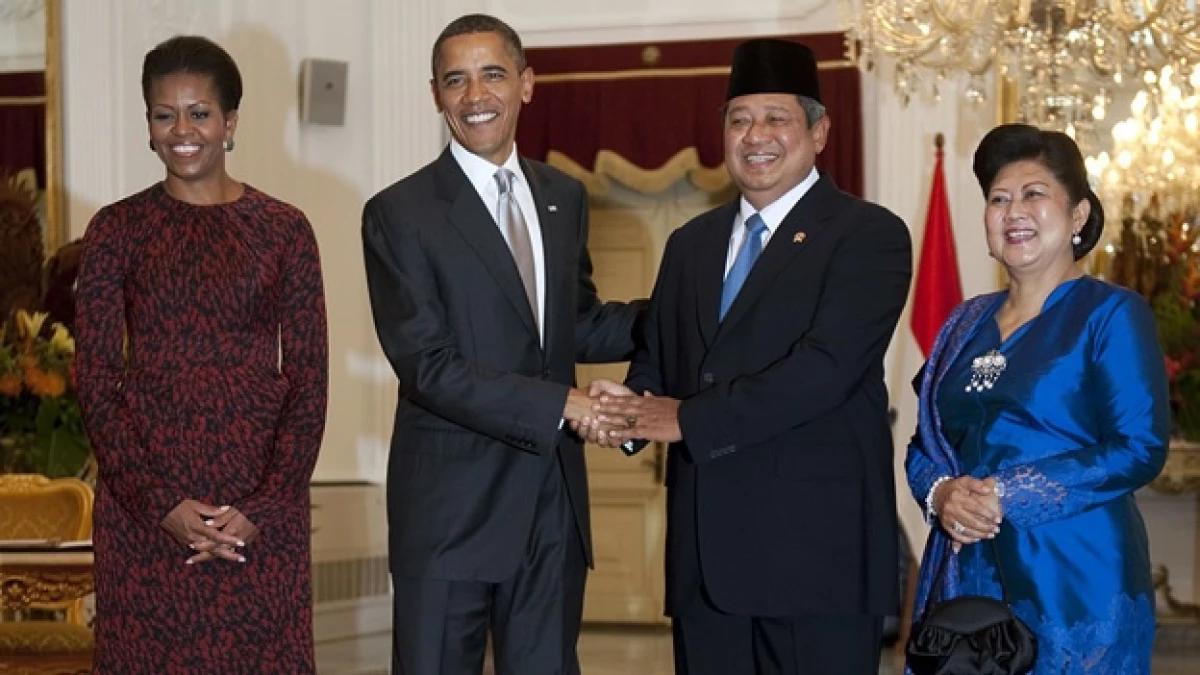 Barack Obama Susilo Bambang Yudhoyono