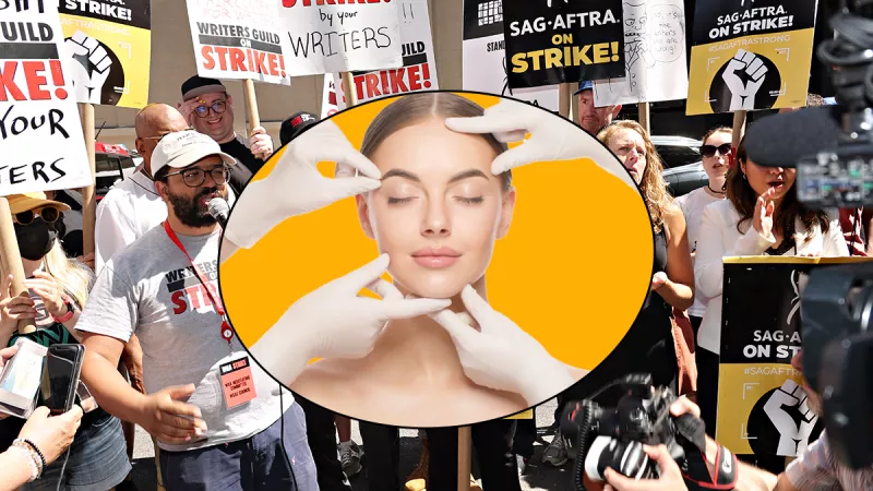 Las cirugías estéticas aumentan durante la huelga SAG-AFTRA