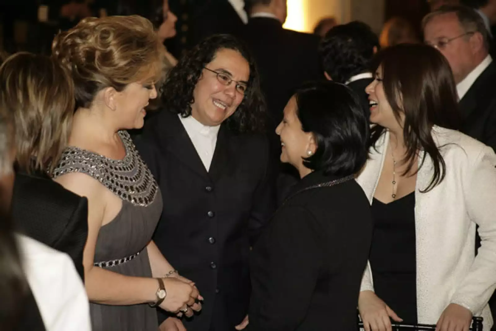 Cena Sarkozy en Palacio Nacional