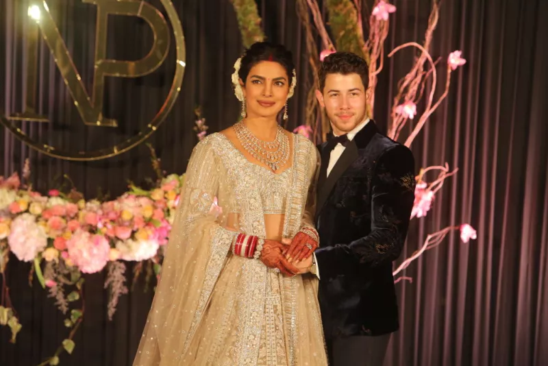 Wedding Reception Of Bollywood Actor Priyanka Chopra And American Singer Nick Jonas
