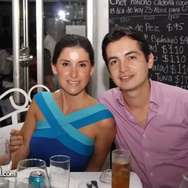 Joel Hernández e Isabel Orozco