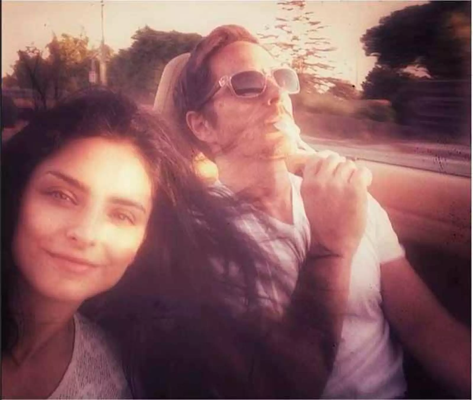 El amor está en el aire, postearon junto a esta imagen.