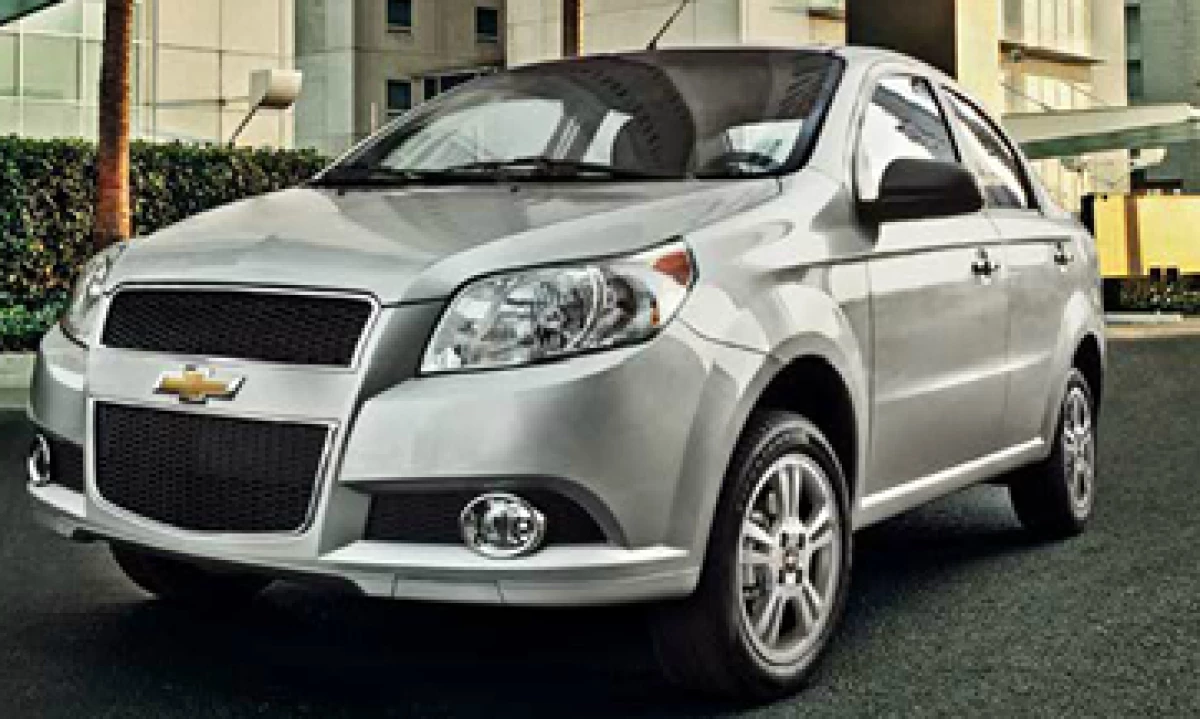 El Aveo vendió 66,099 unidades, 78.8% más que las 36,792 que comercializó en 2011 (Foto: tomada de Chevrolet)