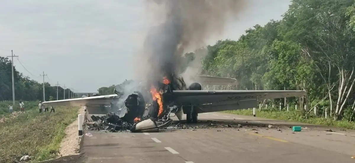 Aeronave interceptada en QRoo