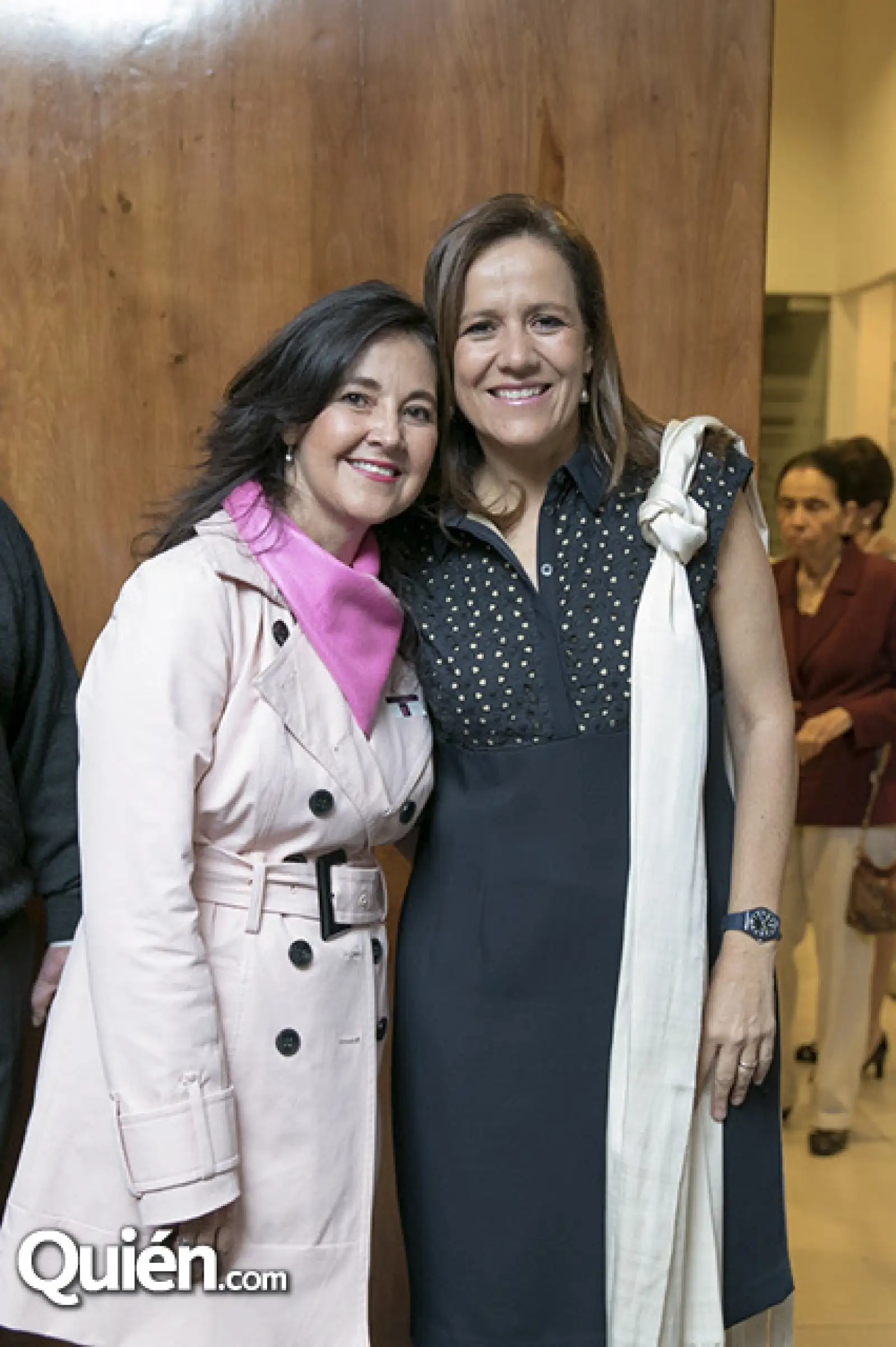 Alejandra Parra de Inzunza y Margarita Zavala