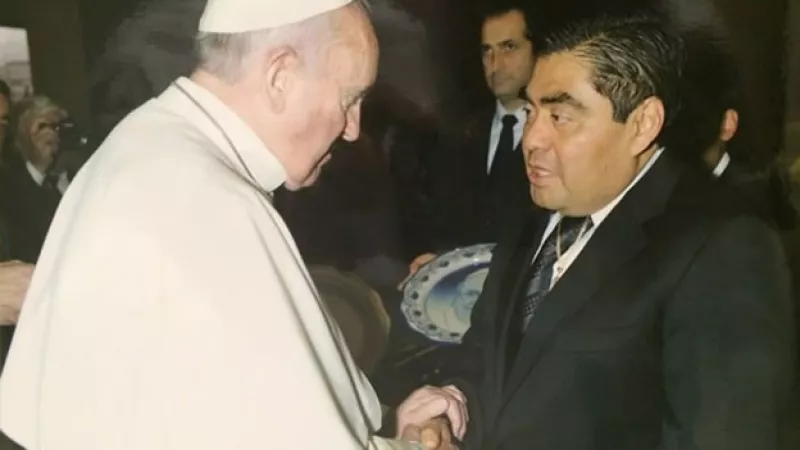 papa francisco, miguel barbosa