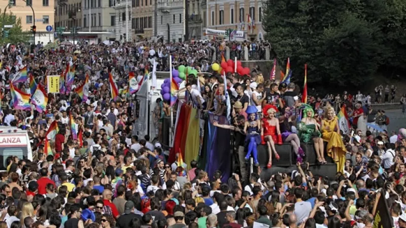 Marcha gay Roma