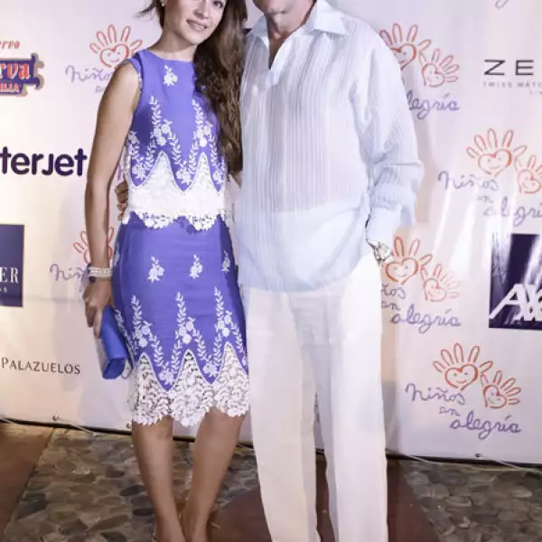 Sandra de la Cruz y Óscar Athie