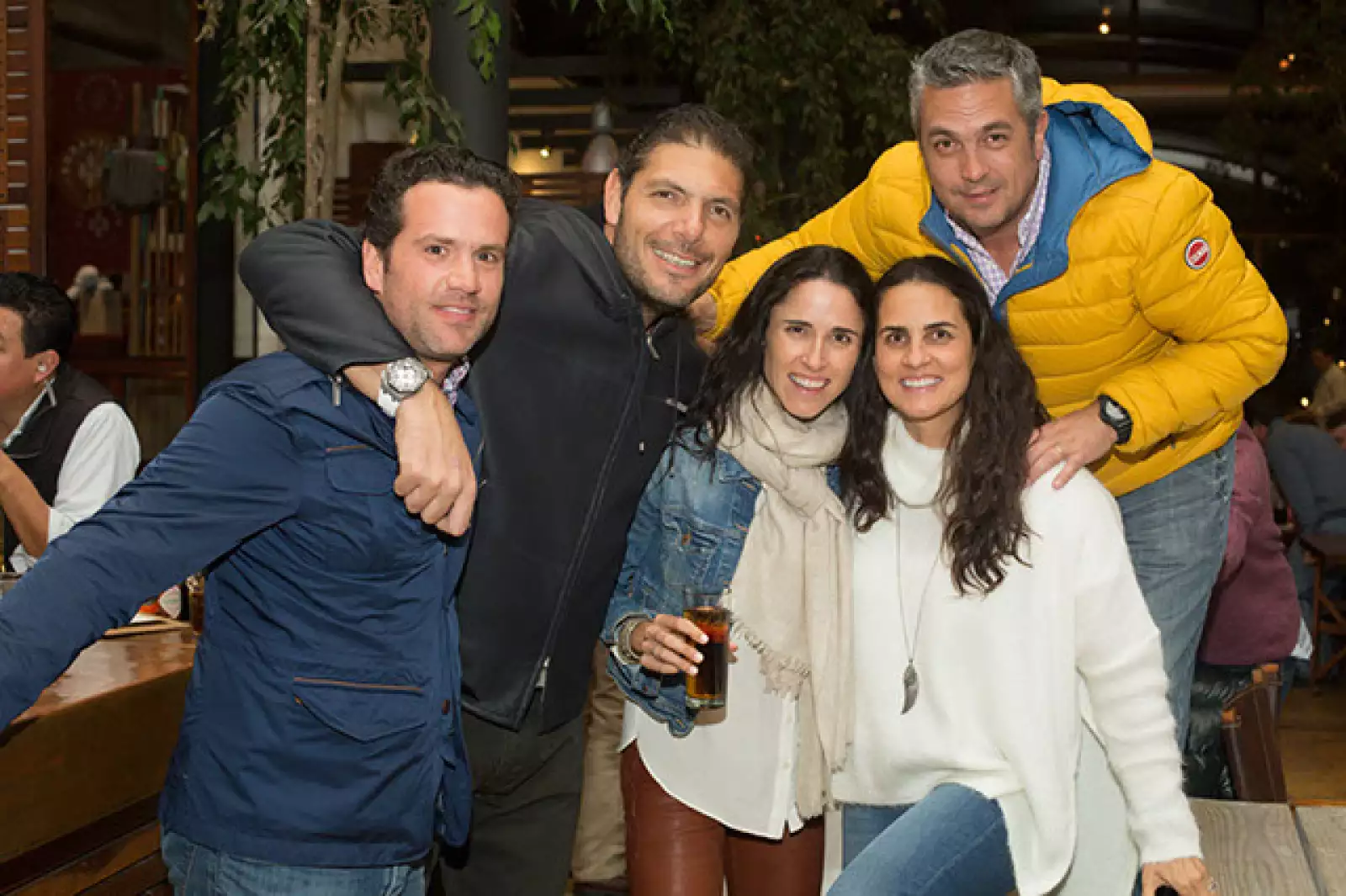 Francisco Pasquel,Carlos Hank,Paulina Sánchez Navarro,Sari Hank,Eduardo Riba