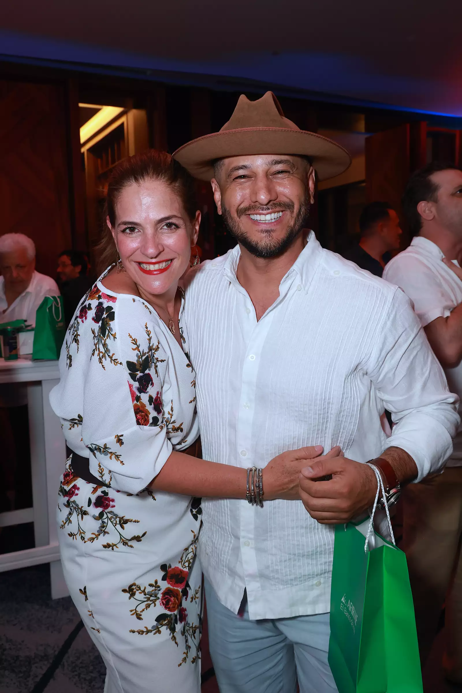 Adriana Azuara y Fausto Terán