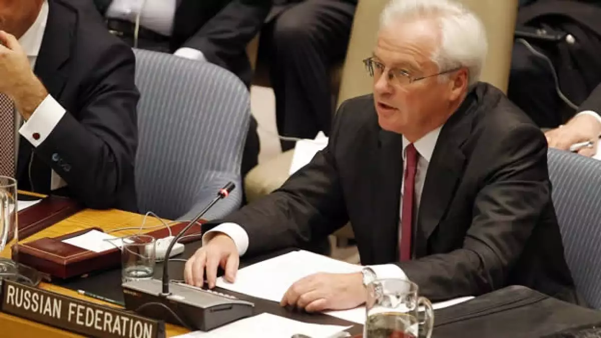Vitaly Churkin embajador rusia ONU