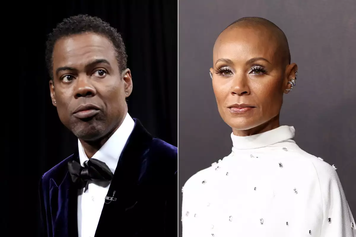 Aseguran que Chris Rock está obsesionado desde hace años con Jada Pinkett Smith
