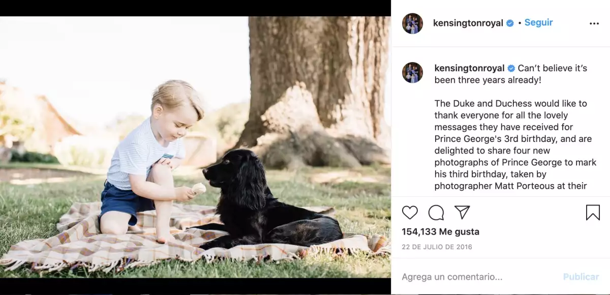 Príncipe George y Lupo