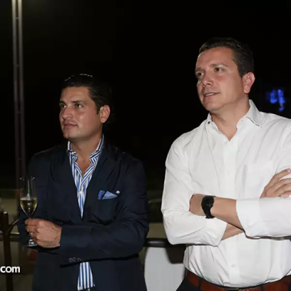 Mauricio Bayron y Eric Aguirre