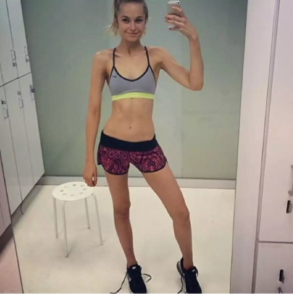 La modelo comparte constantemente imágenes en las que muestra su cuerpo.