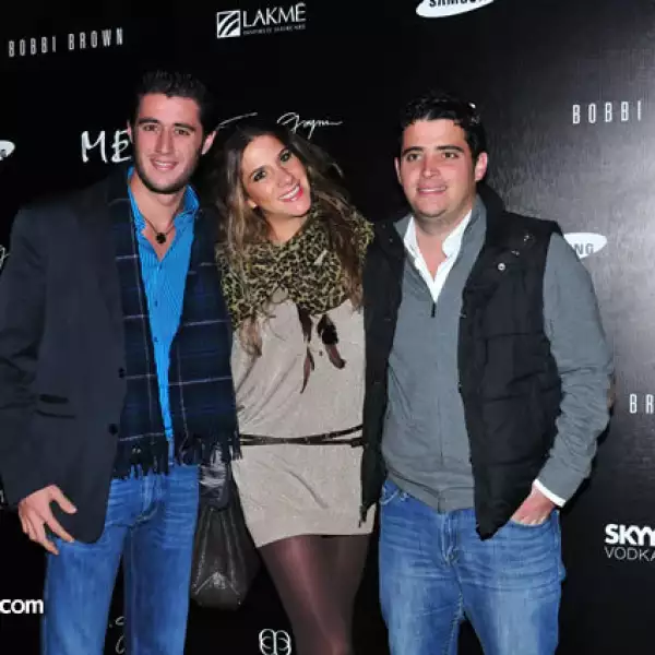 Joaquín Hirschfeld,Natalia Macedo y Héctor Lebrija