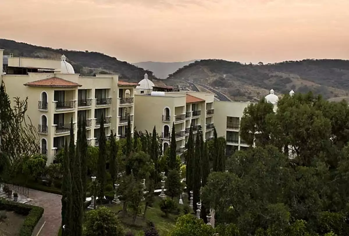 Vista desde el Marriott Ixtapan de la Sal.