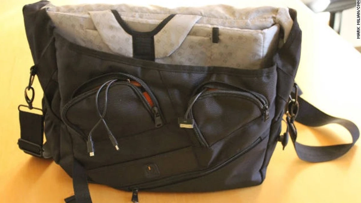 powerbag mochila recargar gadgets bateria pila