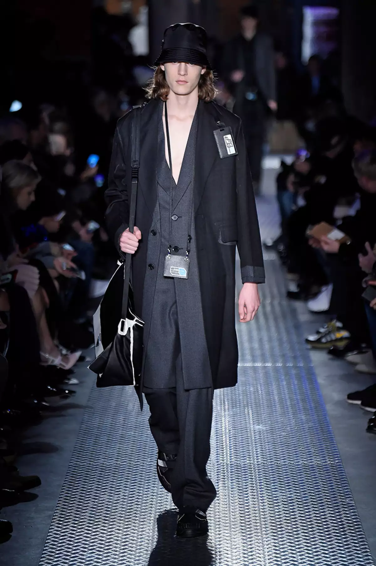 Prada show, Runway, Fall Winter 2018, Milan Fashion Week Men's, Italy - 14 Jan 2018