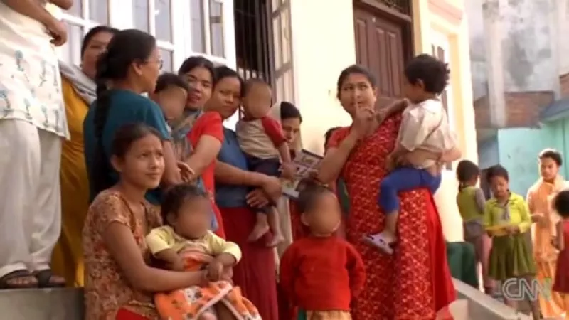 Nepal trata de personas