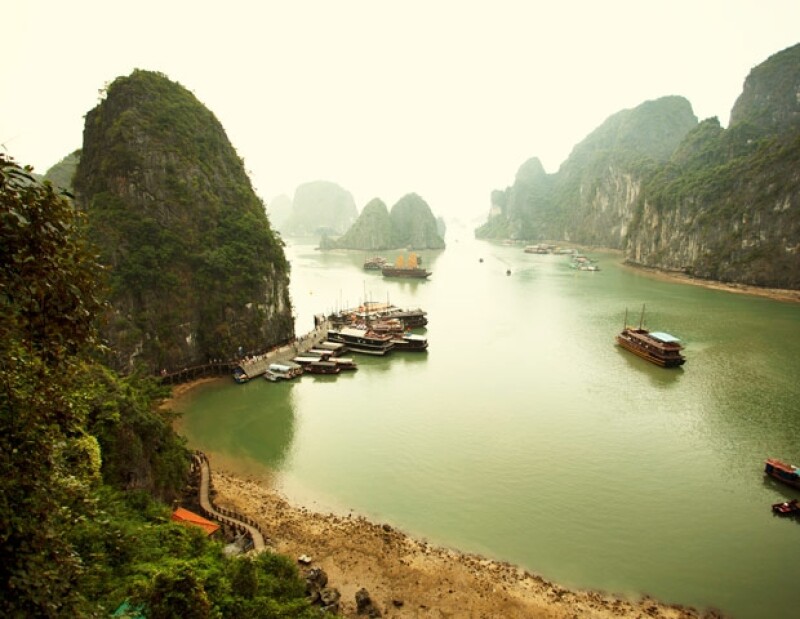 El paisaje de Vietnam es incomparable.