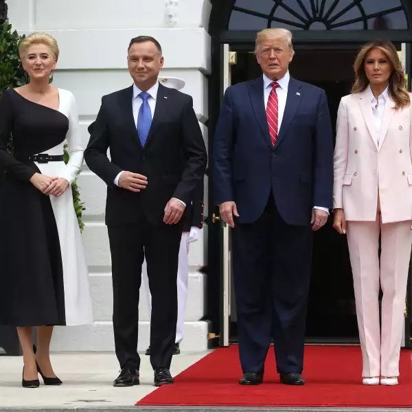 President Donald Trump Welcomes Polish President Andrzej Duda To The White House