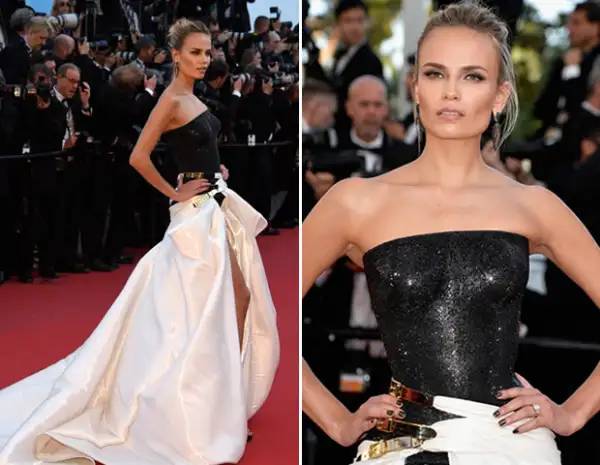 Natasha Poly en Versace.