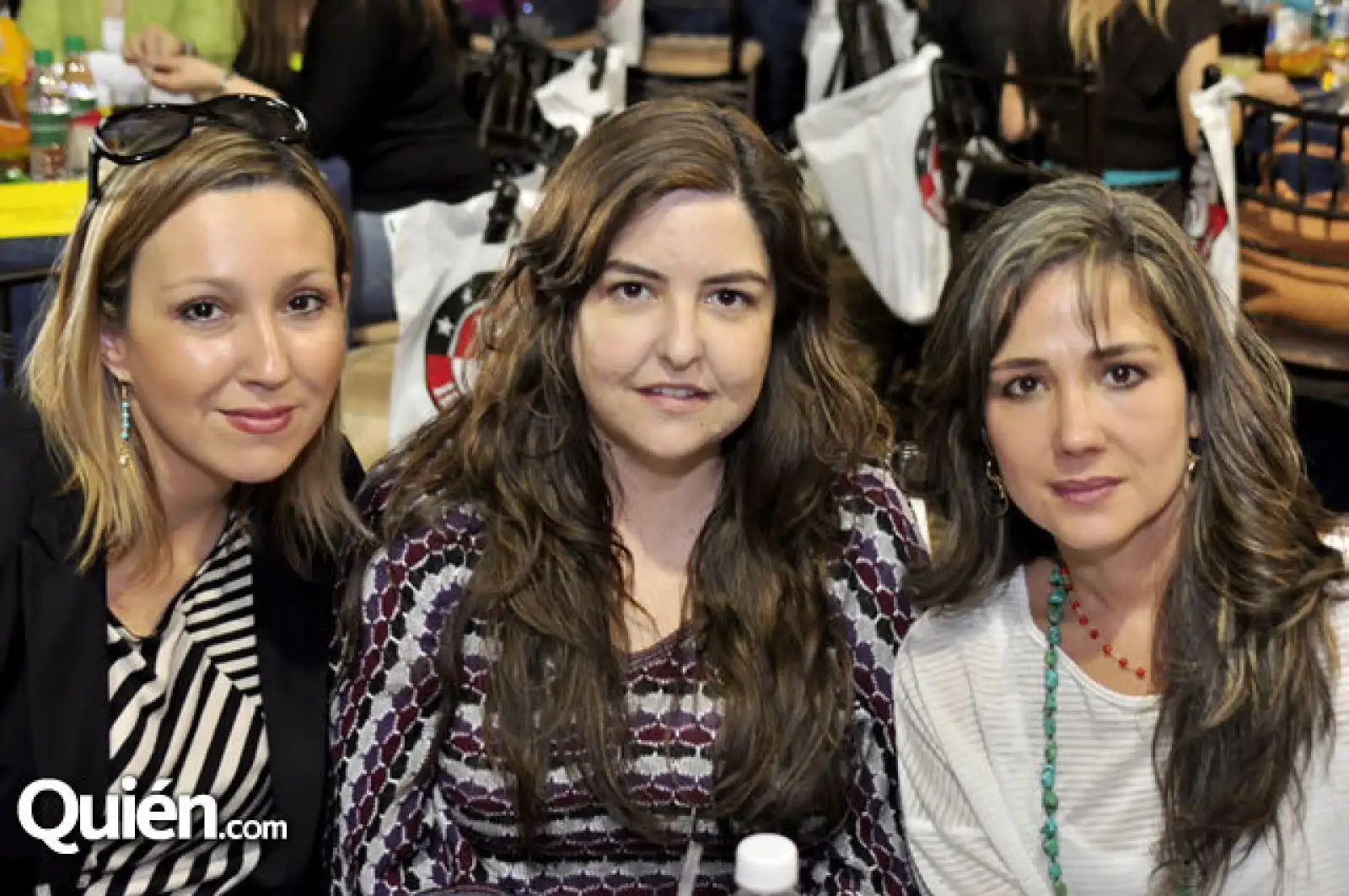 Mara de García, Norma Martínez de Villarreal y Claudia Nader de Peña