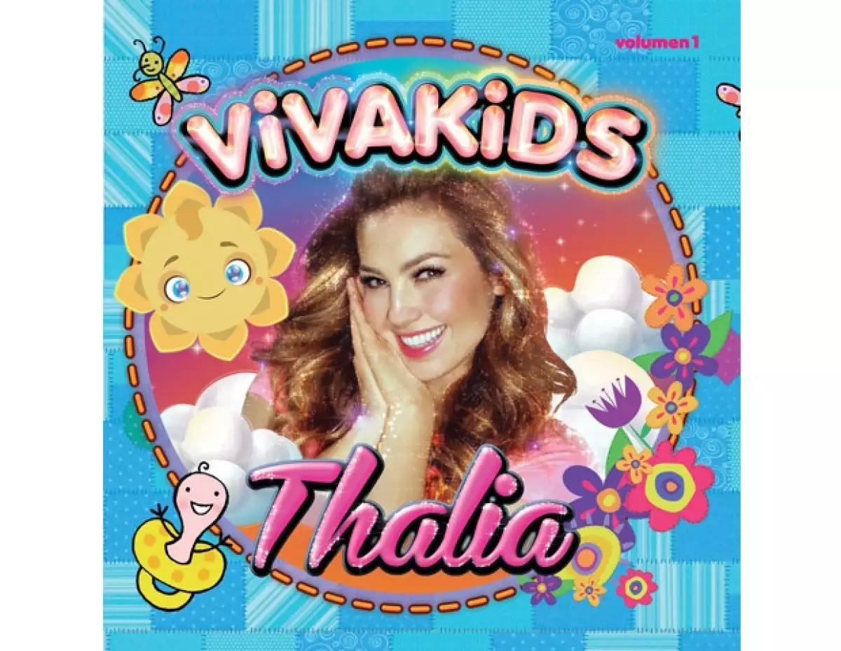 Thalía promociona en México su disco infantil "Viva Kids".