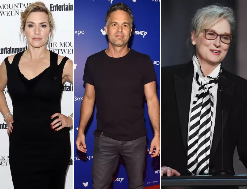 Kate Winslet, Mark Ruffalo, Meryl Streep.