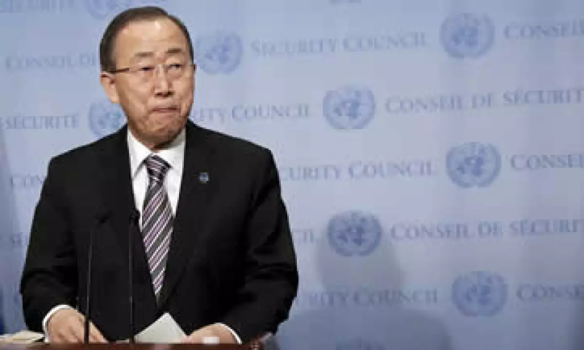 Ban Ki-moon dijo que los actos de Corea del Norte violan varias resoluciones del Consejo de Seguridad de la ONU. (Foto: Reuters)
