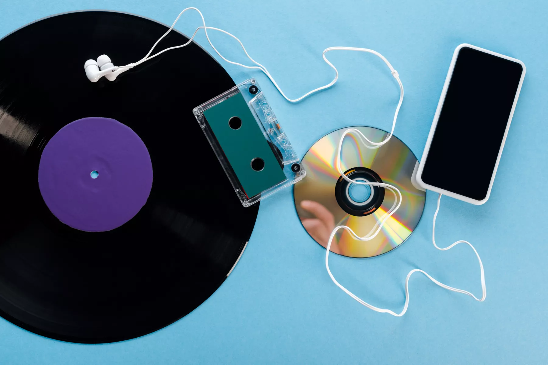 crece la venta de CD's por primera vez en 20 años 