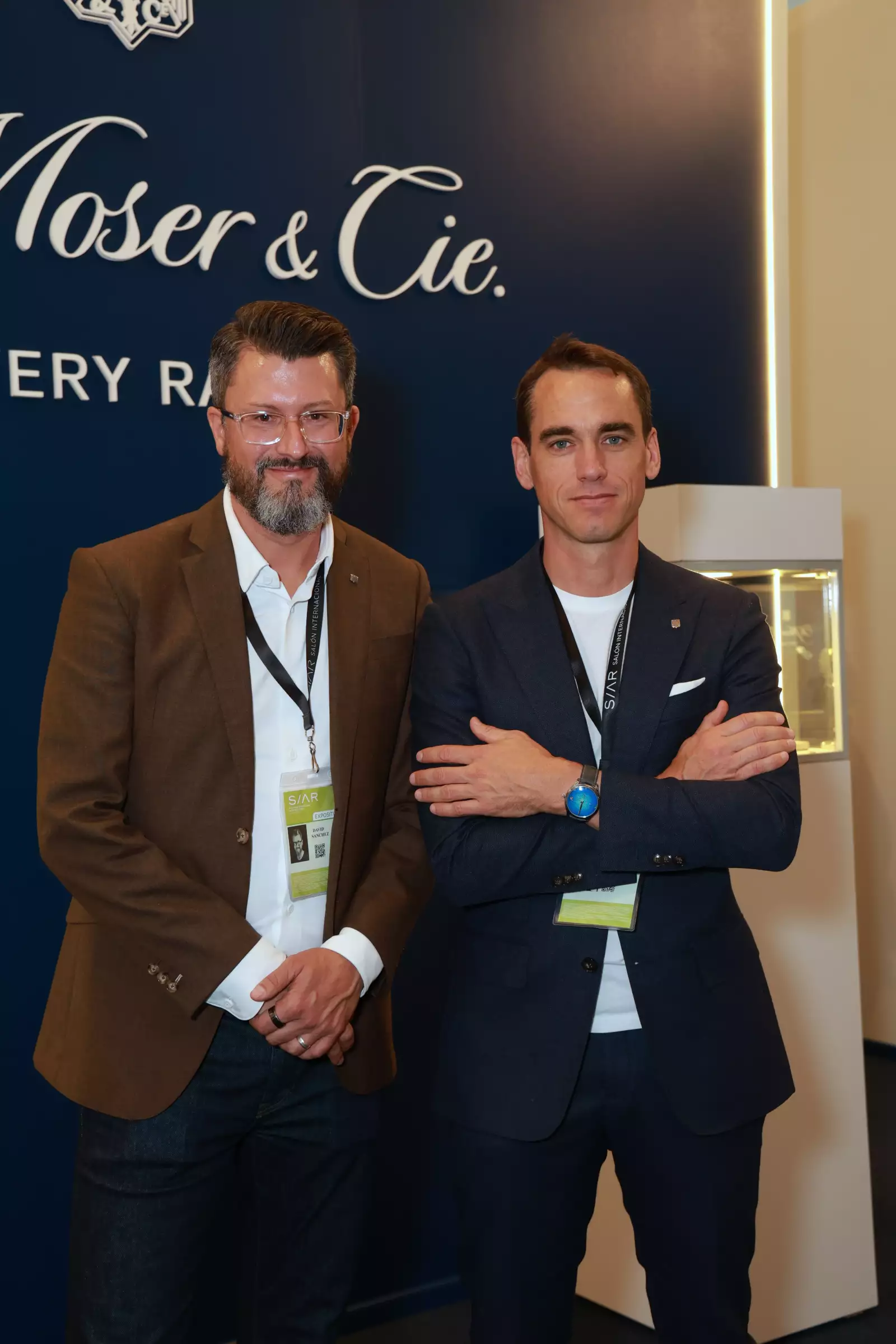 David Sánchez y Edoard Meylan 