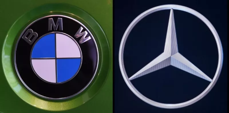 Logos de BMW y Daimler