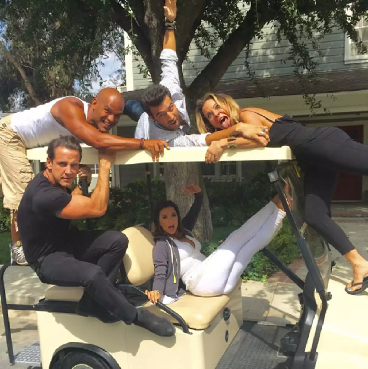 Aprocechaban sus descansos para divertirse un poco.