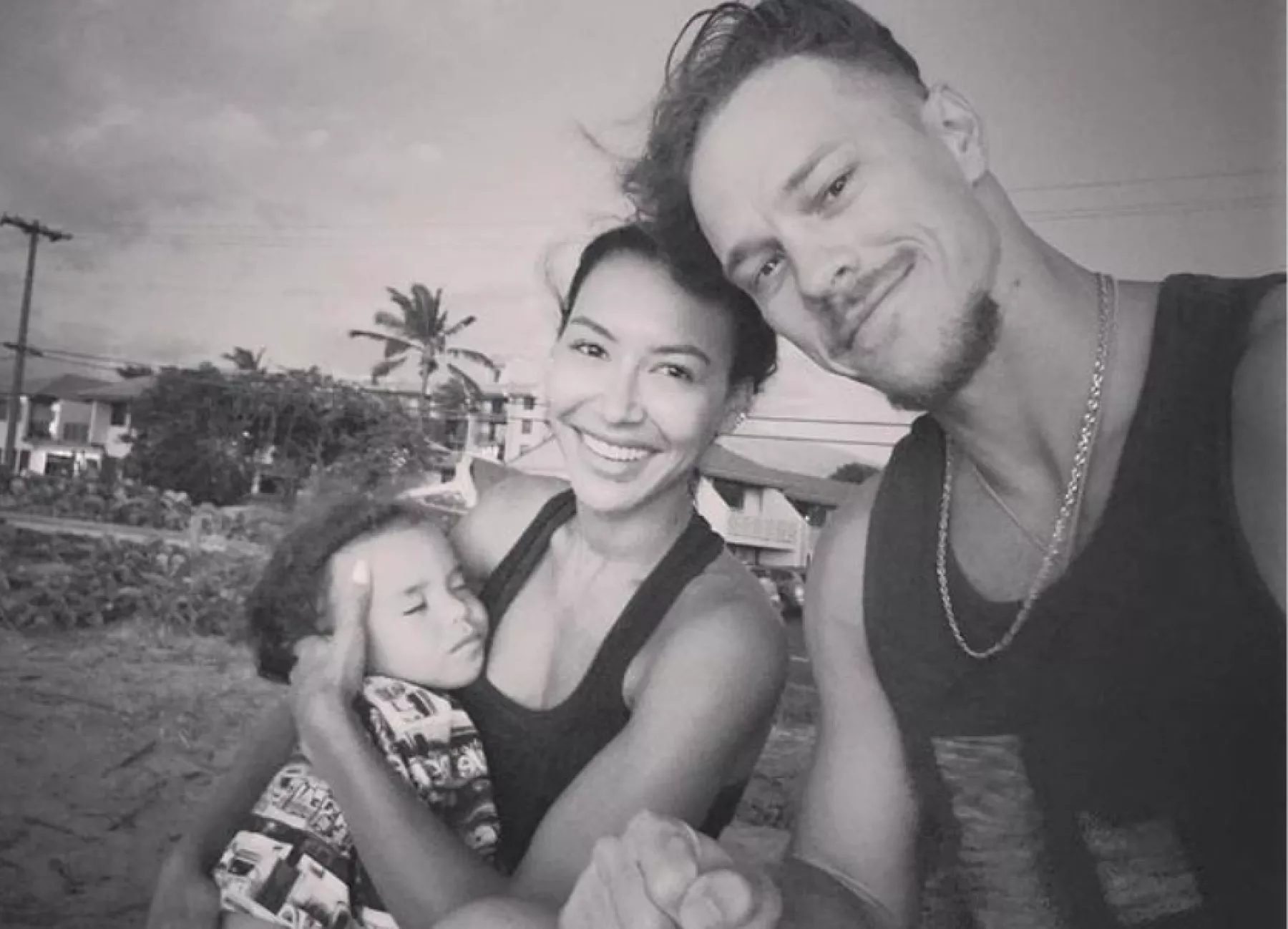 Josey, Naya Rivera y Ryan Dorsey.