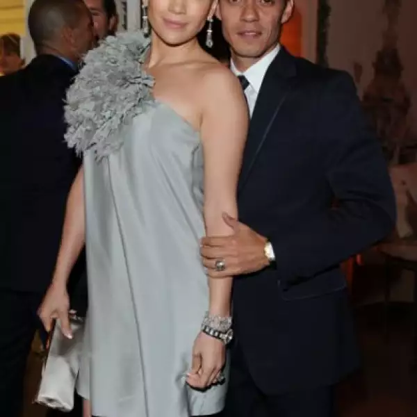 Marc y J-Lo no se cansaron de posar juntos.