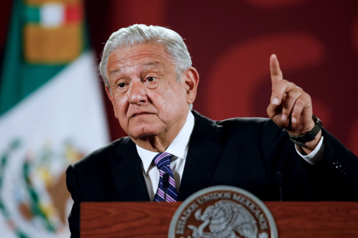 (El presidente de México, Andrés Manuel López Obrador)