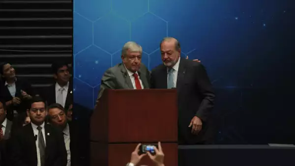 Slim y AMLO
