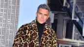 Robbie Williams Celebrates the Release of 'Better Man' at the Empire State Building, New York, USA - 14 Jan 2025